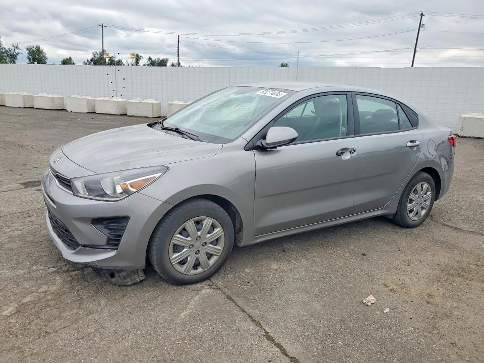 2021 Kia Rio მანქანა იყიდება აუქციონზე, vin: 3KPA24AD8ME430766, აუქციონის ნომერი: 52271836