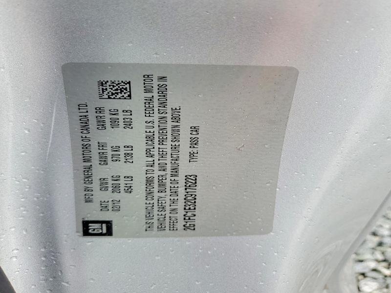 53333676 :رقم المزاد ، 2G1FC1E32C9176223 vin ، 2012 Chevrolet Camaro مزاد بيع