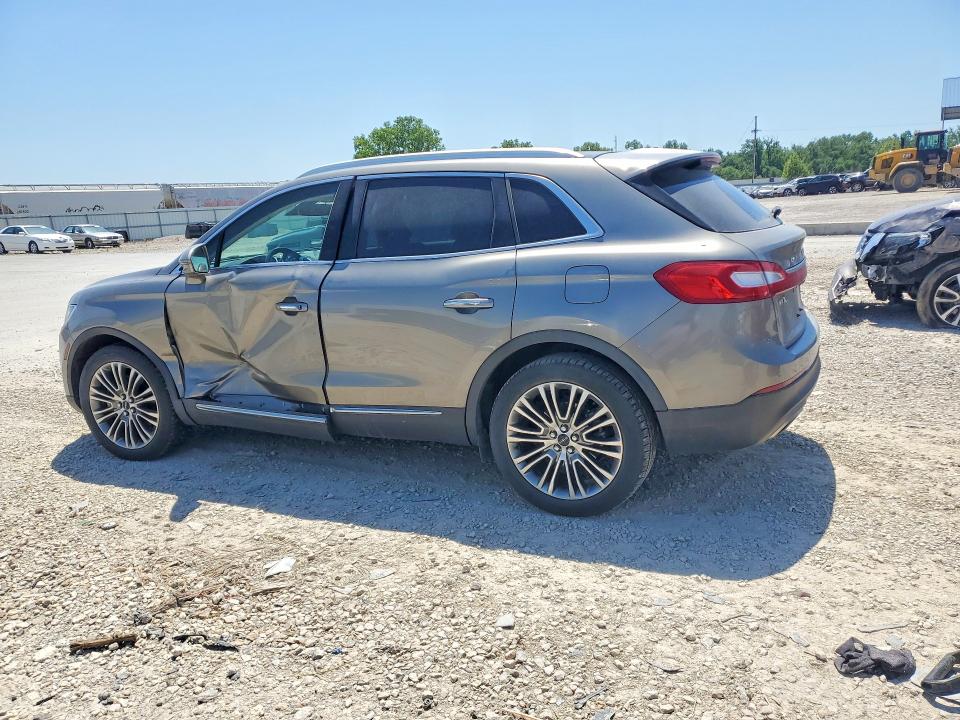52072116 :رقم المزاد ، 2LMTJ8LR8GBL75064 vin ، 2016 Lincoln Mkx مزاد بيع