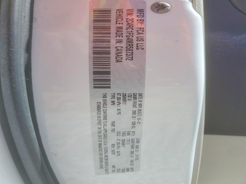 51832986 :رقم المزاد ، 2C4RC1FG4MR587372 vin ، 2021 Chrysler Pacifica مزاد بيع