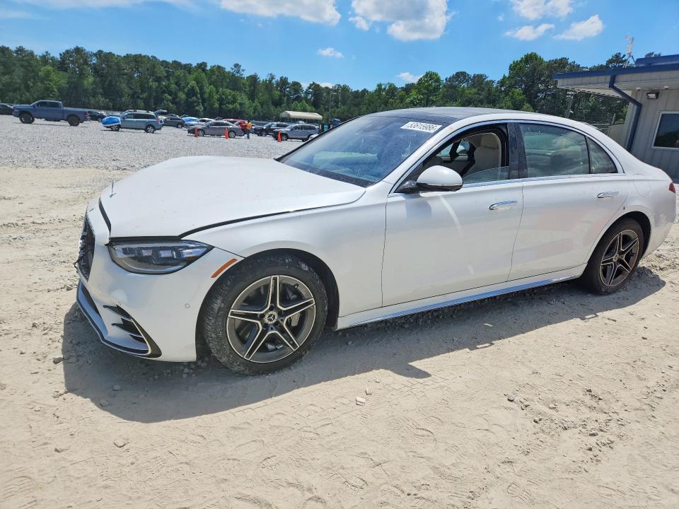 53615986 :رقم المزاد ، W1K6G6KB4RA288058 vin ، 2024 Mercedes-benz S مزاد بيع