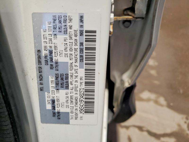2015 Mazda Cx-5 მანქანა იყიდება აუქციონზე, vin: JM3KE4CY6F0462372, აუქციონის ნომერი: 54492466