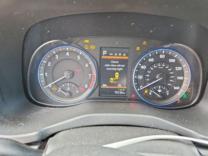 2022 Hyundai Kona მანქანა იყიდება აუქციონზე, vin: KM8K6CAB8NU761833, აუქციონის ნომერი: 54546026