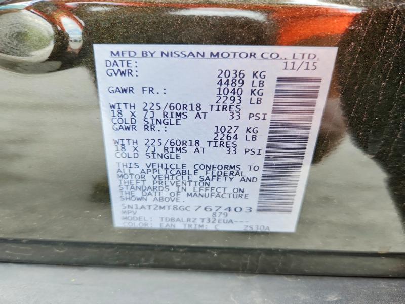 Продажа на аукционе авто 2016 Nissan Rogue, vin: 5N1AT2MT8GC767403, номер лота: 54302796