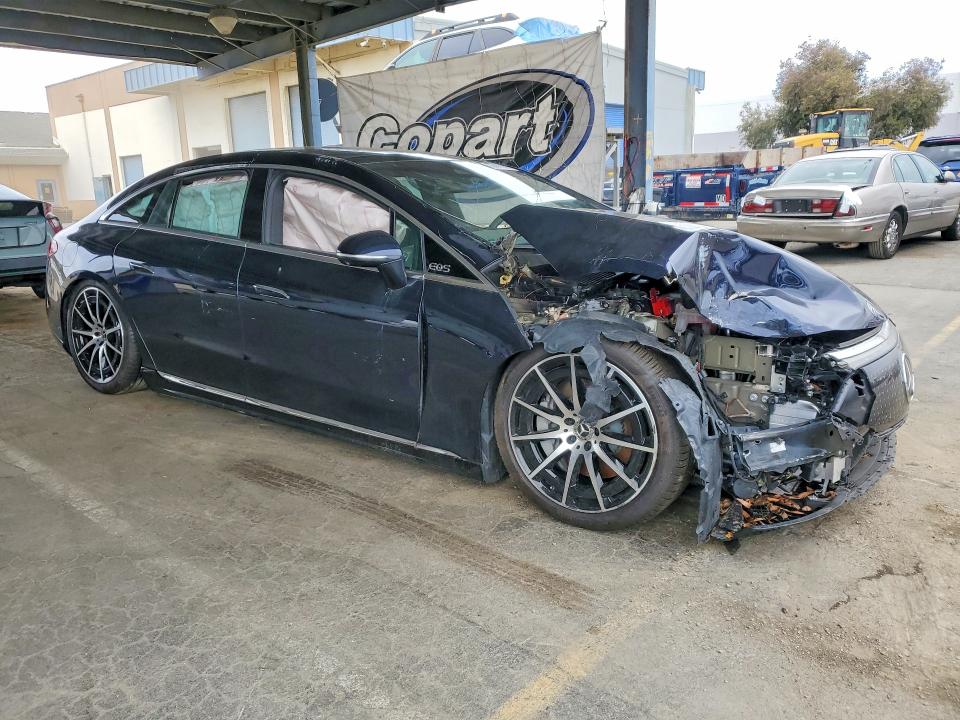 2023 Mercedes-benz Eqs Sedan მანქანა იყიდება აუქციონზე, vin: W1KCG4EB8PA028360, აუქციონის ნომერი: 55741266