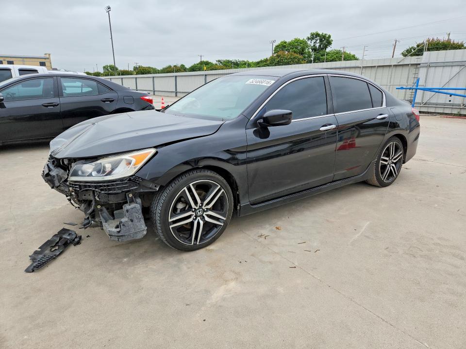Auction sale of the 2016 Honda Accord, vin: 1HGCR2F57GA019507, lot number: 52466016
