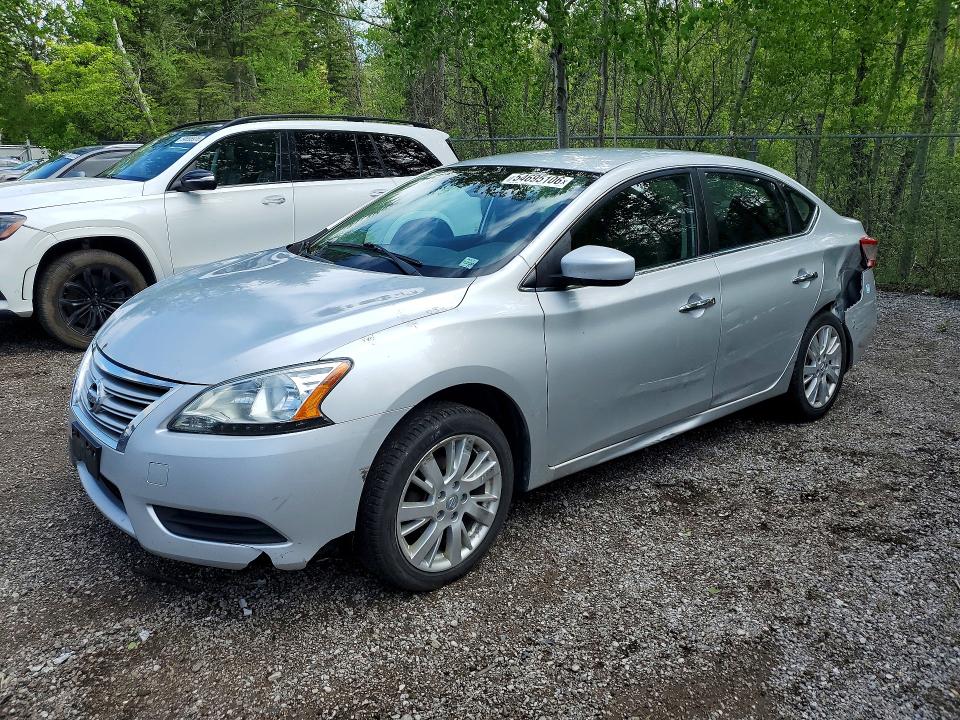 2014 Nissan Sentra მანქანა იყიდება აუქციონზე, vin: 3N1AB7APXEL665701, აუქციონის ნომერი: 54695106