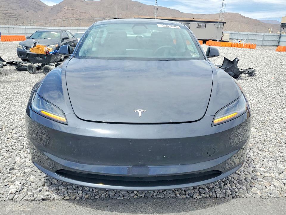 2025 Tesla Model 3 მანქანა იყიდება აუქციონზე, vin: 5YJ3E1EA0SF011168, აუქციონის ნომერი: 52067846