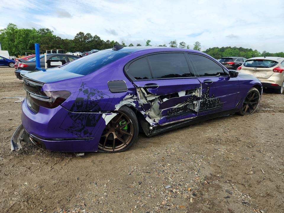 Aukcja sprzedaży 2019 Bmw 750, vin: WBA7F2C55KB239760, numer aukcji: 54017076