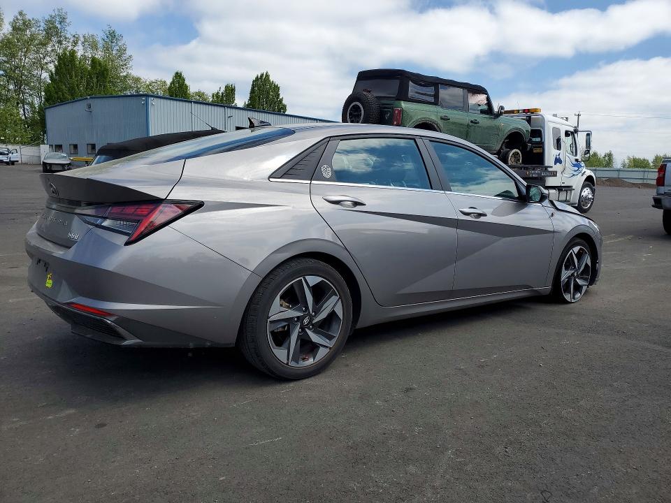 2022 Hyundai Elantra მანქანა იყიდება აუქციონზე, vin: KMHLN4AJ2NU016077, აუქციონის ნომერი: 52356396