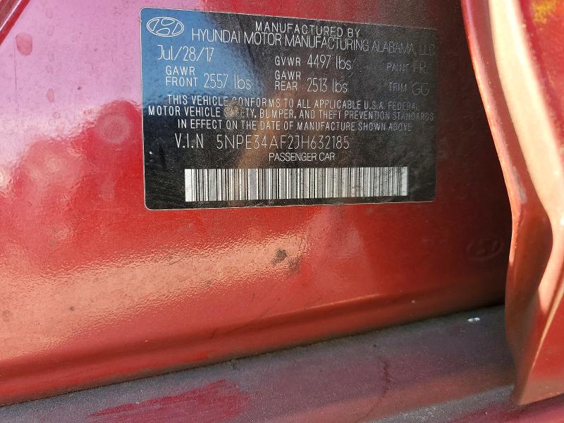 Продажа на аукционе авто 2018 Hyundai Sonata, vin: 5NPE34AF2JH632185, номер лота: 53290186