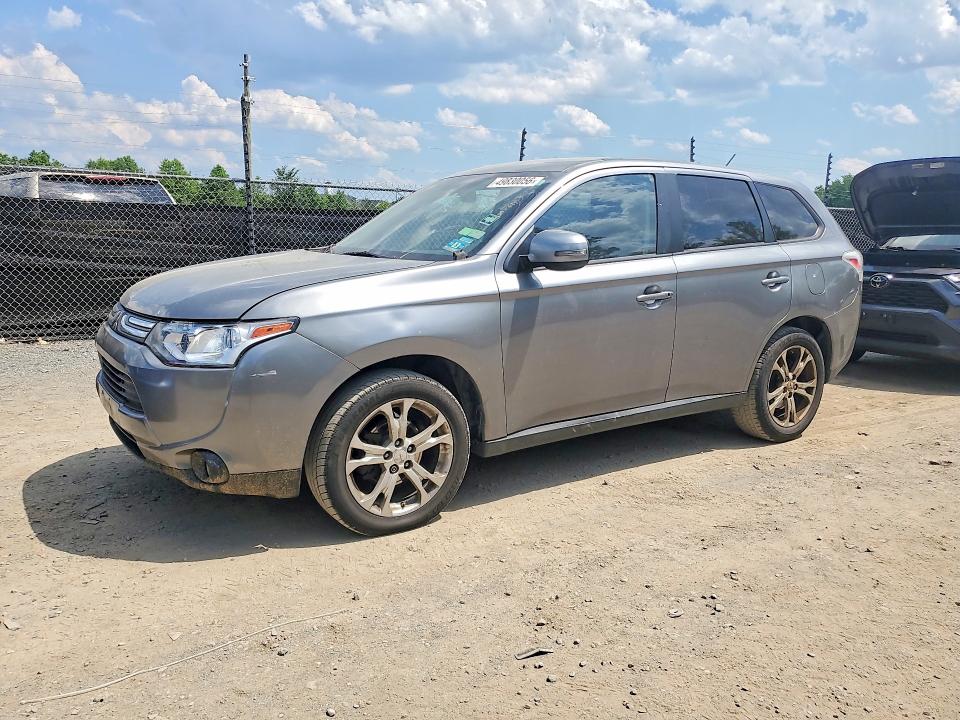 2014 Mitsubishi Outlander მანქანა იყიდება აუქციონზე, vin: JA4AZ3A32EZ009543, აუქციონის ნომერი: 49830056
