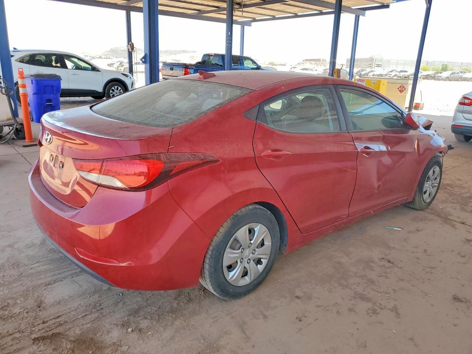2016 Hyundai Elantra მანქანა იყიდება აუქციონზე, vin: KMHDH4AE5GU644989, აუქციონის ნომერი: 55010696
