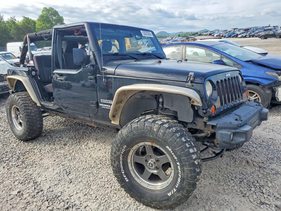 2013 Jeep Wrangler Unlimited მანქანა იყიდება აუქციონზე, vin: 1C4BJWDG4DL579384, აუქციონის ნომერი: 53035306