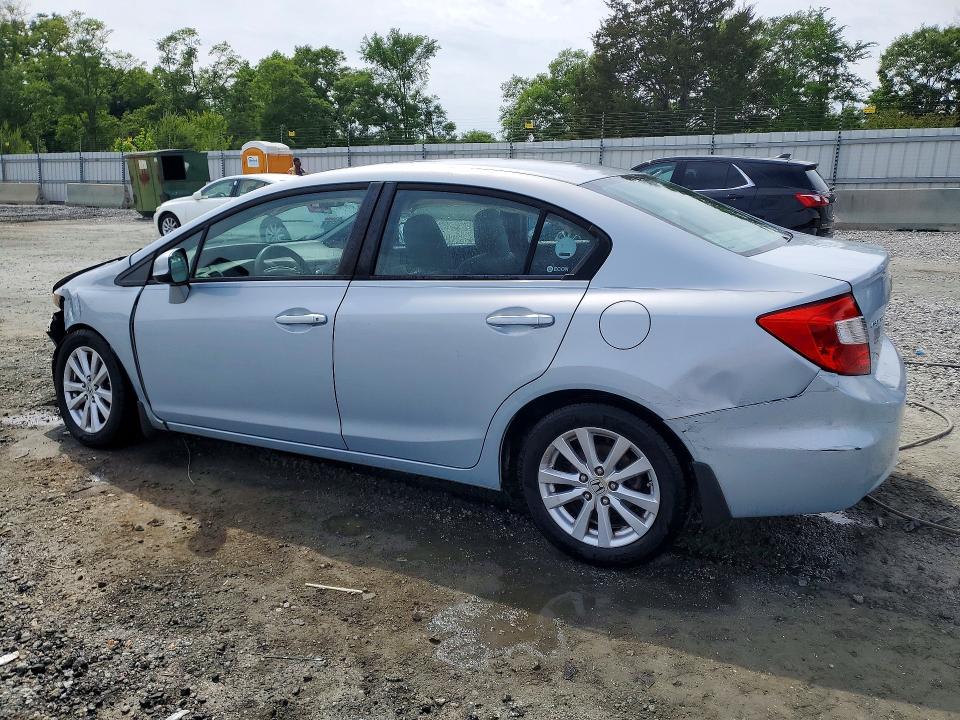 49786096 :رقم المزاد ، 2HGFB2F83CH522989 vin ، 2012 Honda Civic مزاد بيع