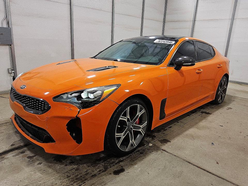 2019 Kia Stinger მანქანა იყიდება აუქციონზე, vin: KNAE35LC4K6069240, აუქციონის ნომერი: 52242046
