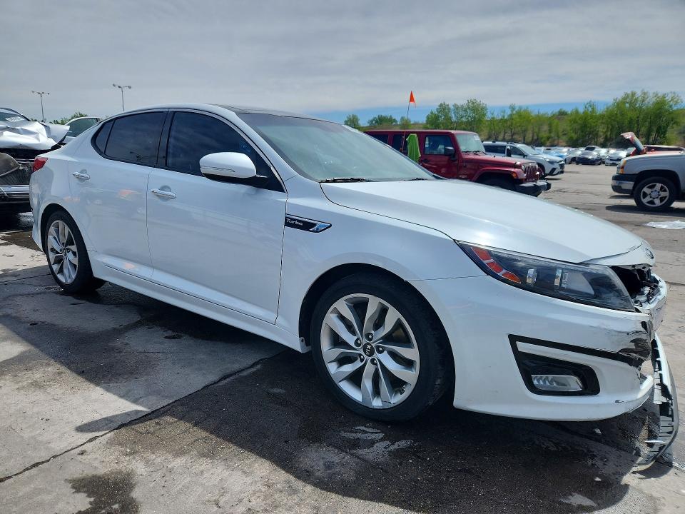 2014 Kia Optima მანქანა იყიდება აუქციონზე, vin: 5XXGR4A61EG334266, აუქციონის ნომერი: 54516066