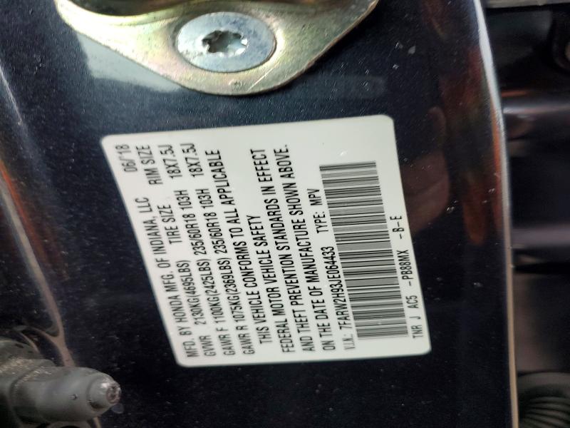 Продажа на аукционе авто 2018 Honda Cr-v, vin: 7FARW2H93JE064433, номер лота: 51532716
