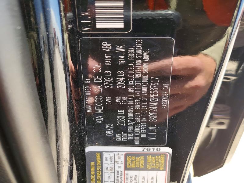 Aukcja sprzedaży 2023 Kia Forte, vin: 3KPF24AD2PE687917, numer aukcji: 53395916