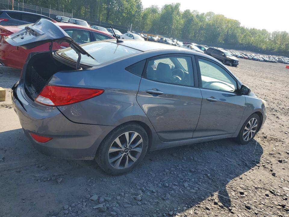54096046 :رقم المزاد ، KMHCT4AE4HU271617 vin ، 2017 Hyundai Accent مزاد بيع