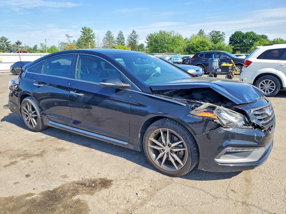 2015 Hyundai Sonata მანქანა იყიდება აუქციონზე, vin: 5NPE34AB8FH098498, აუქციონის ნომერი: 54850856