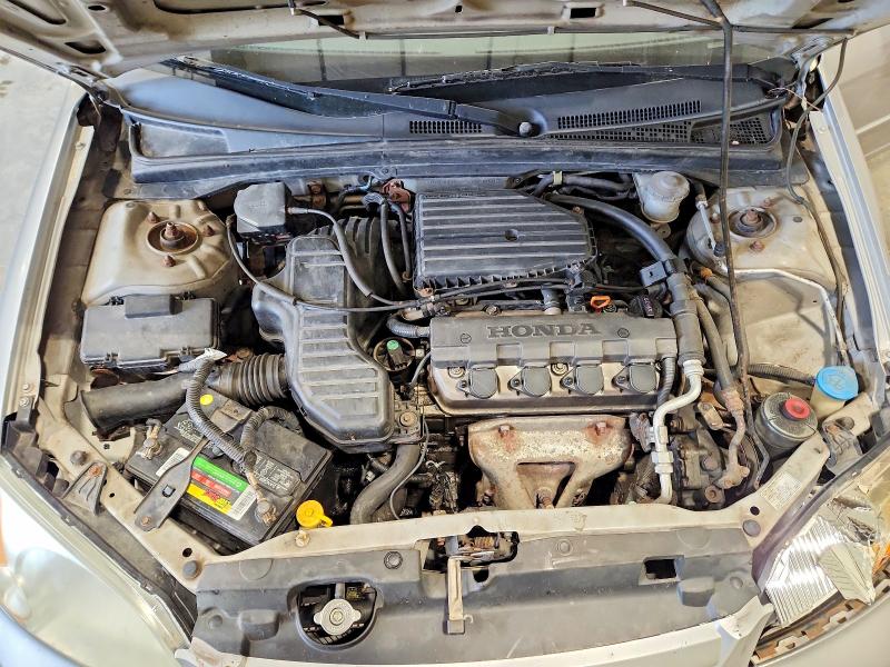 54300976 :رقم المزاد ، 1HGES16522L040091 vin ، 2002 Honda Civic مزاد بيع