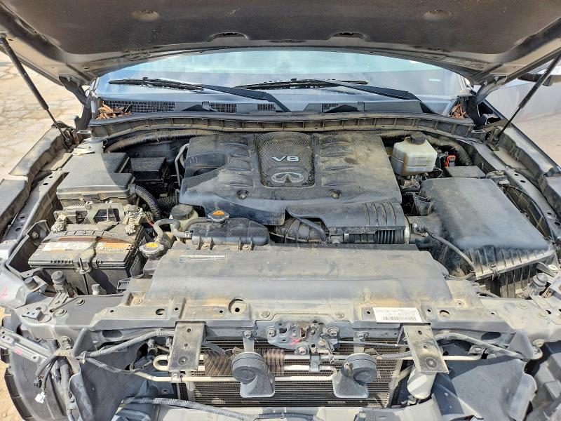 53593476 :رقم المزاد ، JN8AZ2NF2H9643660 vin ، 2017 Infiniti Qx80 مزاد بيع