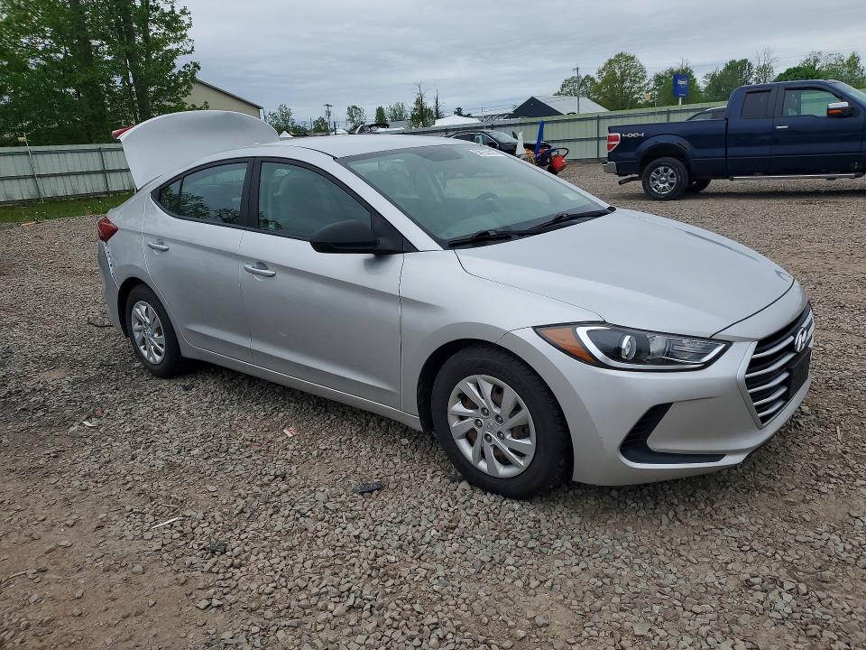 54153316 :رقم المزاد ، 5NPD74LF6HH135387 vin ، 2017 Hyundai Elantra مزاد بيع