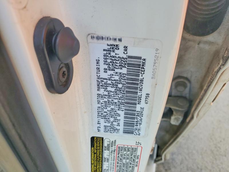 54670686 :رقم المزاد ، 4T1BE32K64U281693 vin ، 2004 Toyota Camry مزاد بيع