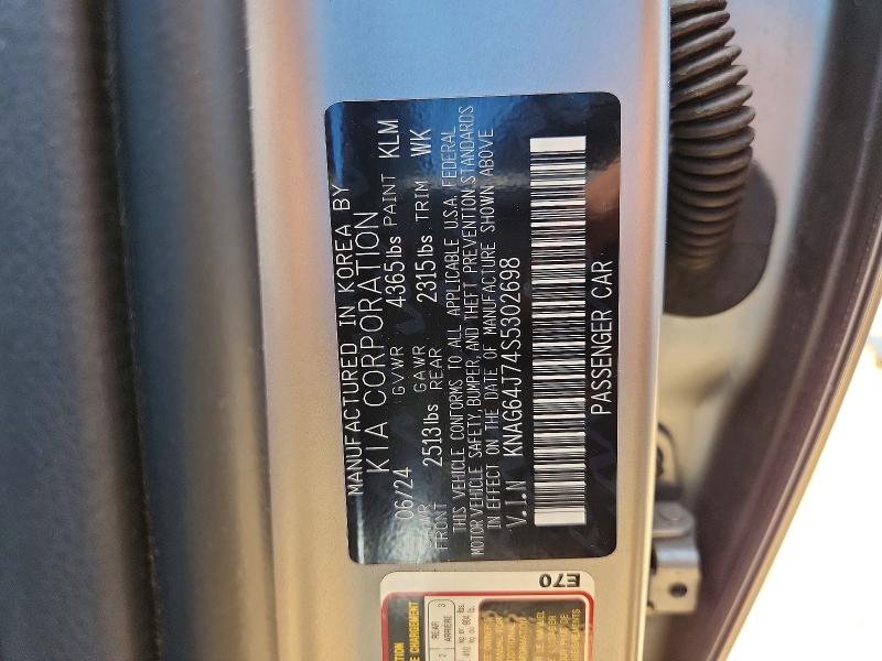 Aukcja sprzedaży 2025 Kia K5, vin: KNAG64J74S5302698, numer aukcji: 54904616