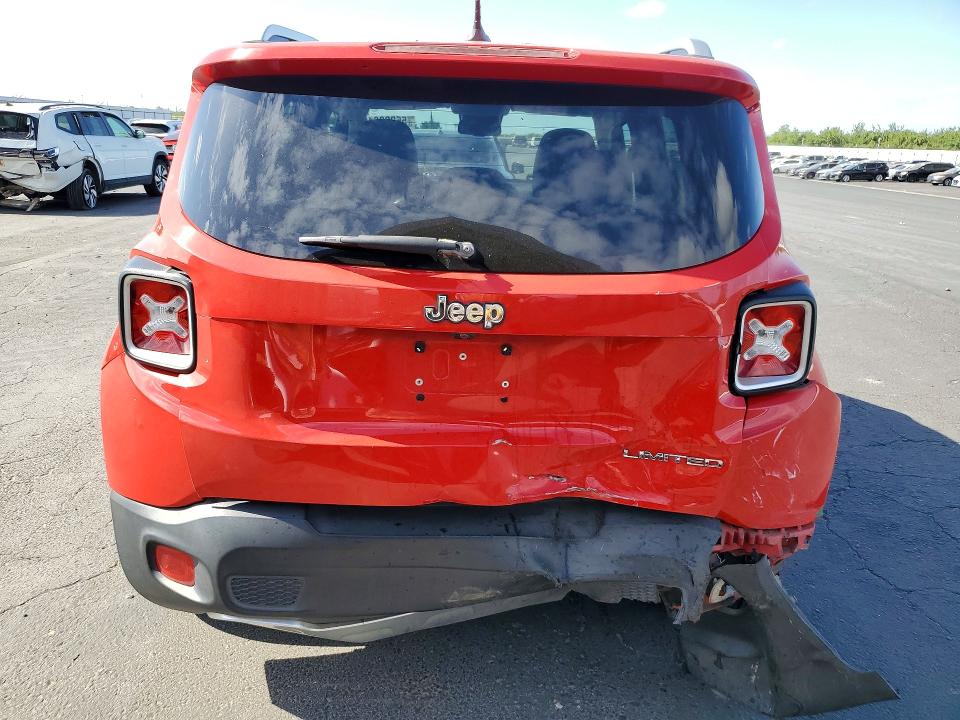 55200616 :رقم المزاد ، ZACCJADT9GPC93616 vin ، 2016 Jeep Renegade مزاد بيع