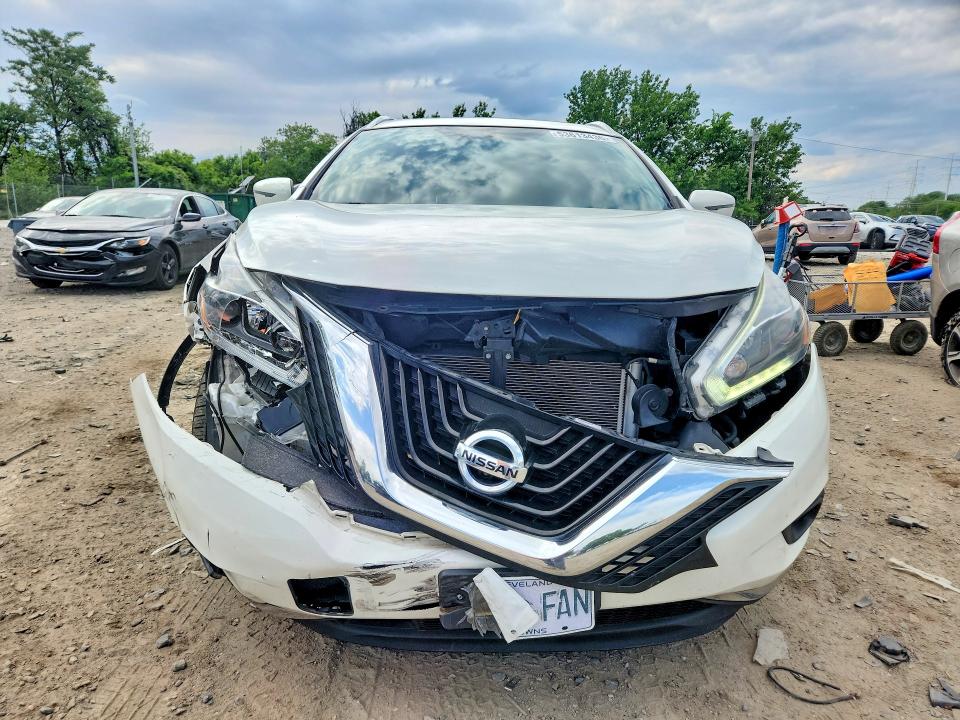 Продаж на аукціоні авто 2018 Nissan Murano, vin: 5N1AZ2MH3JN155129, номер лоту: 53613436