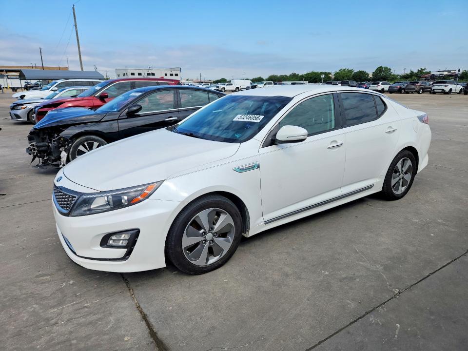 2014 Kia Optima მანქანა იყიდება აუქციონზე, vin: KNAGN4AD1E5075547, აუქციონის ნომერი: 53246056