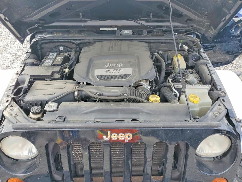 2013 Jeep Wrangler Unlimited მანქანა იყიდება აუქციონზე, vin: 1C4BJWDG4DL579384, აუქციონის ნომერი: 53035306