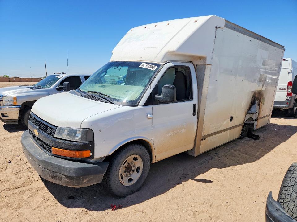 50752886 :رقم المزاد ، 1GB0GSF71M1302252 vin ، 2021 Chevrolet Express مزاد بيع