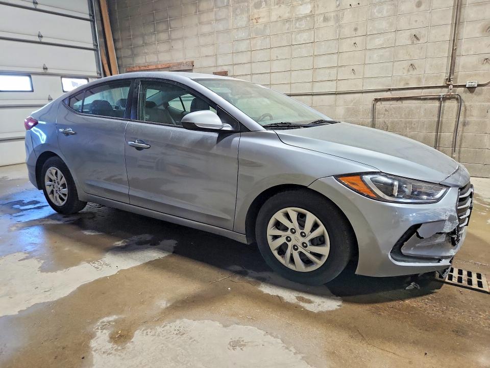 53608236 :رقم المزاد ، 5NPD74LF4HH146551 vin ، 2017 Hyundai Elantra مزاد بيع