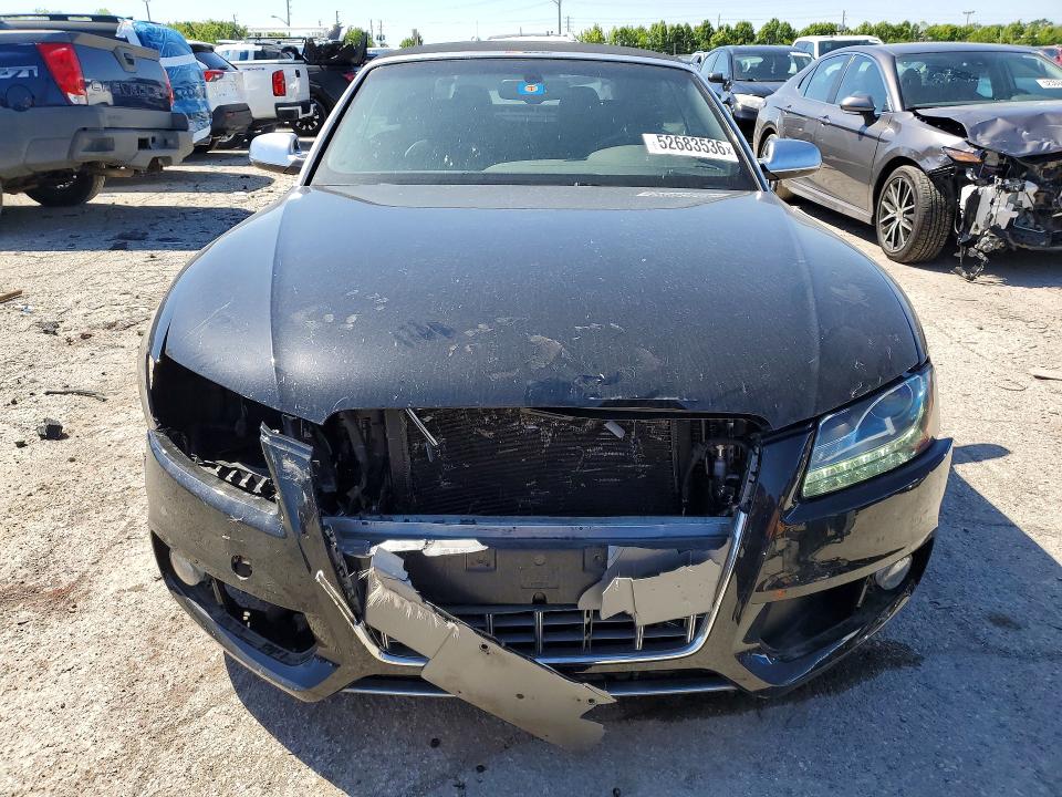 52683536 :رقم المزاد ، WAUVGAFH2BN011847 vin ، 2011 Audi S5 مزاد بيع
