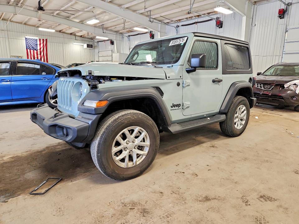 2023 Jeep Wrangler მანქანა იყიდება აუქციონზე, vin: 1C4GJXAN1PW593325, აუქციონის ნომერი: 55557576