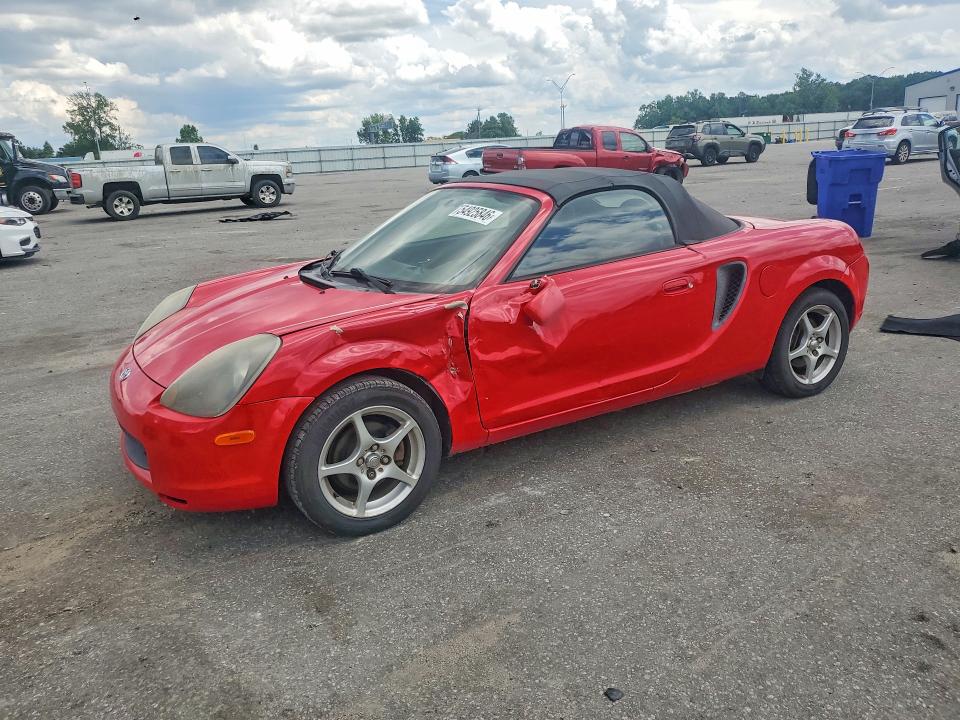 2002 Toyota Mr2 მანქანა იყიდება აუქციონზე, vin: JTDFR320720050248, აუქციონის ნომერი: 54925846