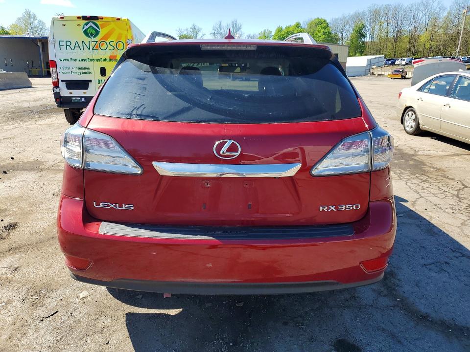 2010 Lexus Rx მანქანა იყიდება აუქციონზე, vin: 2T2BK1BA0AC036899, აუქციონის ნომერი: 51463046
