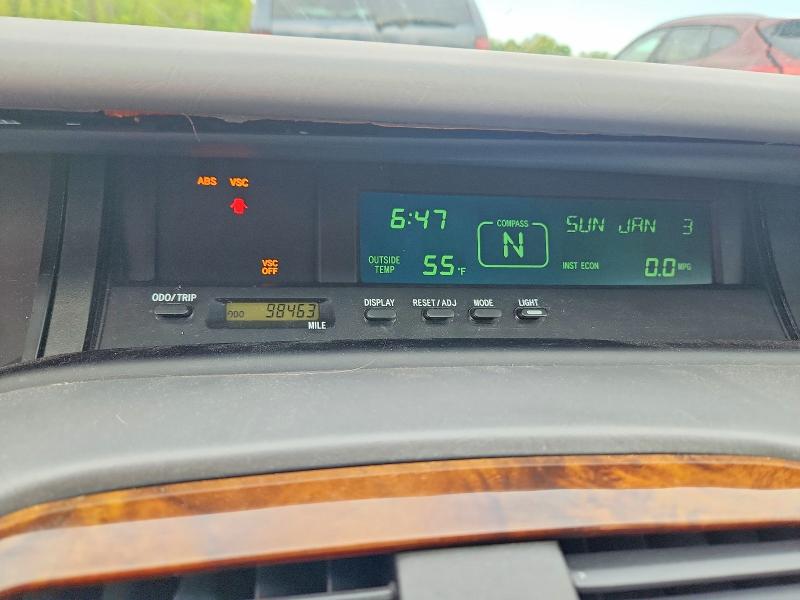 52993566 :رقم المزاد ، 4T1BF28B31U181786 vin ، 2001 Toyota Avalon مزاد بيع