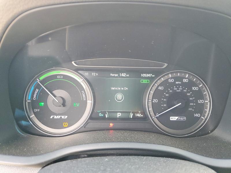 55415376 :رقم المزاد ، KNDCC3LD7J5160711 vin ، 2018 Kia Niro مزاد بيع