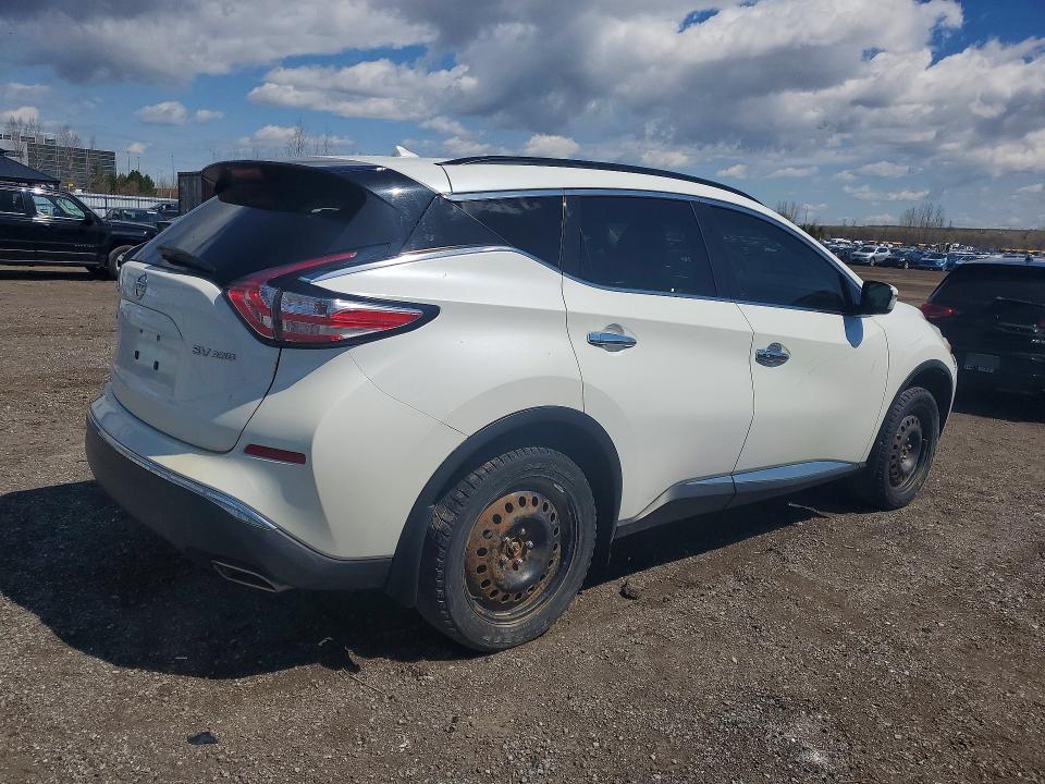 2016 Nissan Murano მანქანა იყიდება აუქციონზე, vin: 5N1AZ2MH9GN100337, აუქციონის ნომერი: 45661076