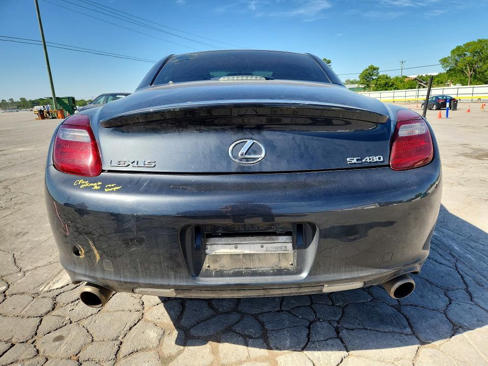 52337816 :رقم المزاد ، JTHFN48Y369009940 vin ، 2006 Lexus Sc مزاد بيع