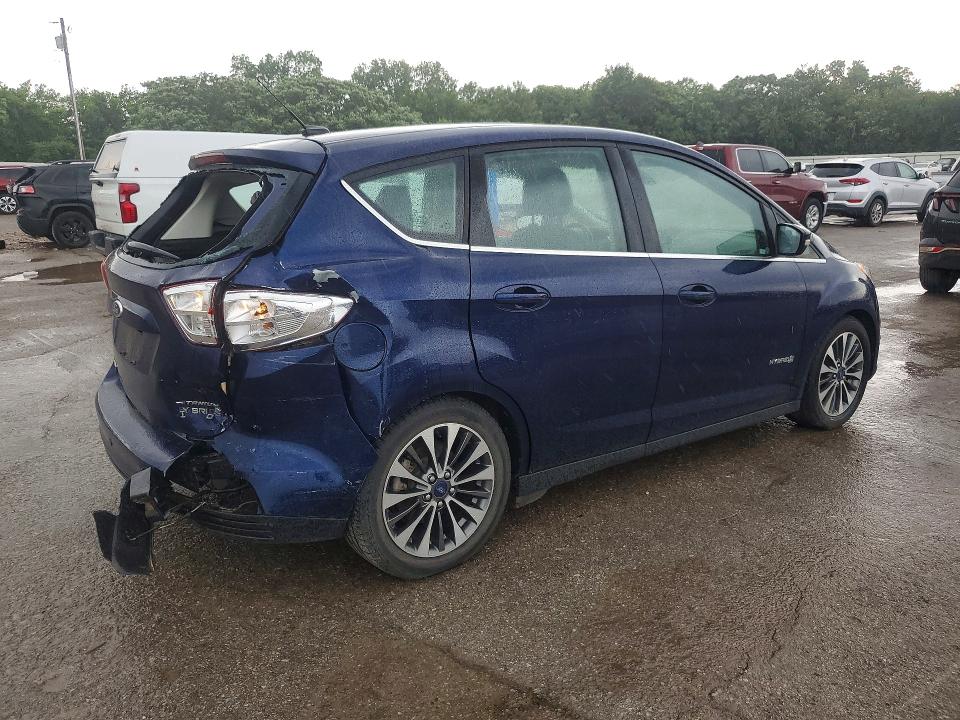 55008596 :رقم المزاد ، 1FADP5DU0HL118718 vin ، 2017 Ford C-max مزاد بيع