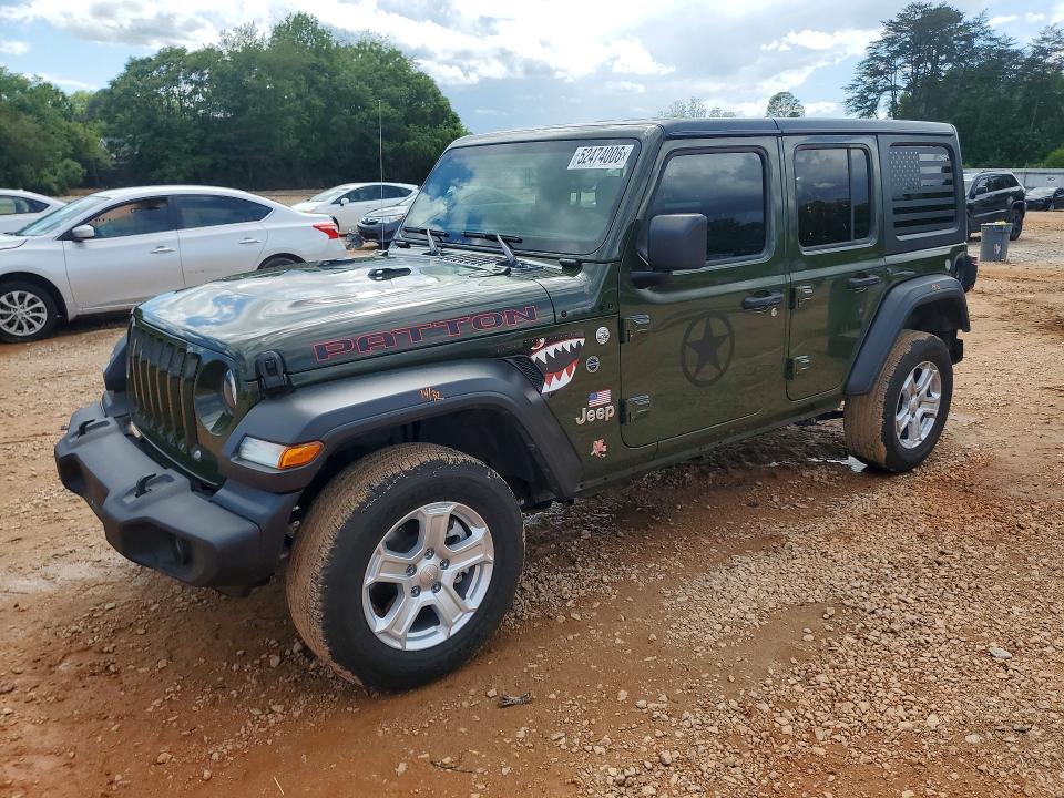 Aukcja sprzedaży 2021 Jeep Wrangler Unlimited, vin: 1C4HJXDN5MW604726, numer aukcji: 52474006