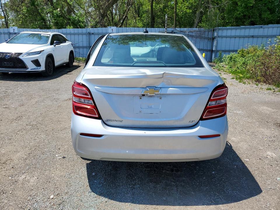 51885546 :رقم المزاد ، 1G1JD5SHXH4166614 vin ، 2017 Chevrolet Sonic مزاد بيع