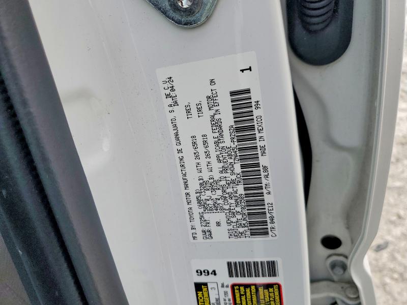 52824906 :رقم المزاد ، 3TYLB5JN3RT023589 vin ، 2024 Toyota Tacoma مزاد بيع