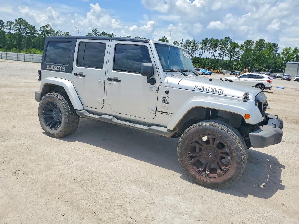2011 Jeep Wrangler Unlimited მანქანა იყიდება აუქციონზე, vin: 1J4BA5H11BL632758, აუქციონის ნომერი: 55133546
