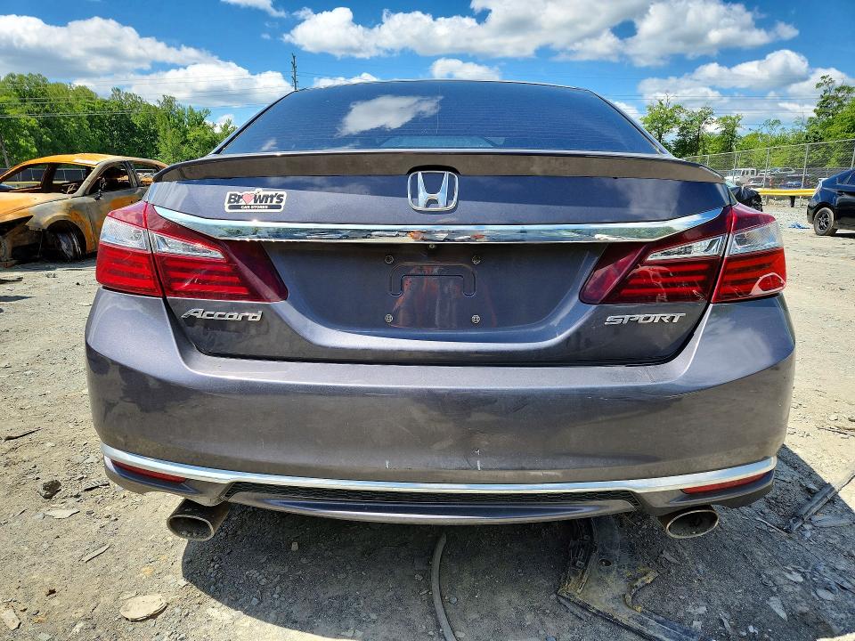 53937666 :رقم المزاد ، 1HGCR2F55GA058502 vin ، 2016 Honda Accord مزاد بيع
